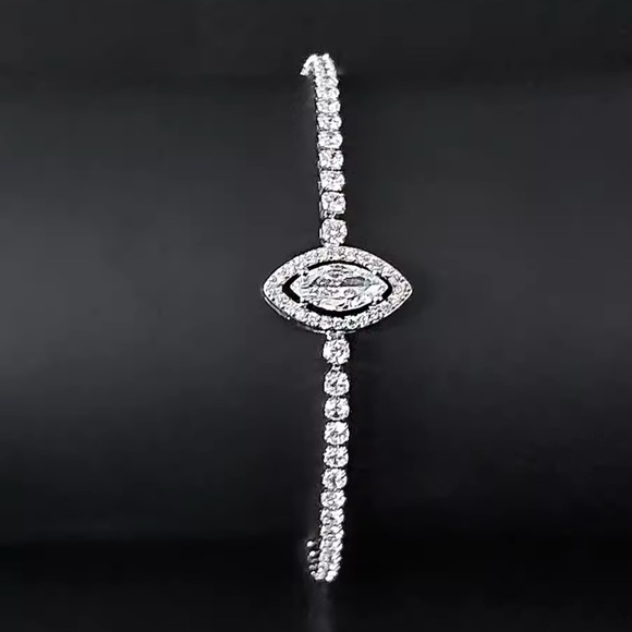 Jewelry - Sterling Silver Cubic Zirconia Bracelet